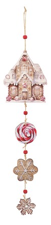 Подвеска из дерева Пряничный домик 41 см TonoSUTono