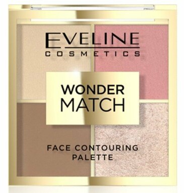 Палетка для контуринга лица, 10,8 гр, Eveline Cosmetics