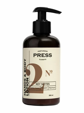 Лосьон для тела №2 увлажняющий с маслами, пантенолом Press Gurwitz Perfumerie