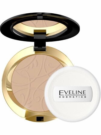 Пудра компактная минеральная матирующая, серии Celebrities Beauty №24 Eveline Cosmetics