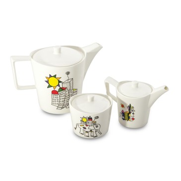 Набор сервировочный для чая/кофе (6 пр.) Eclipse ornament BergHOFF