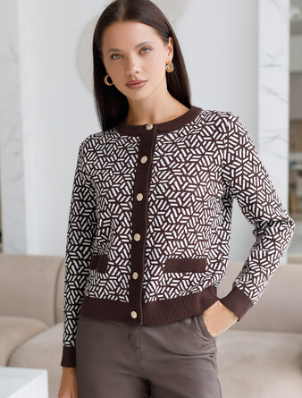 Жакет с кашемиром Vilatte