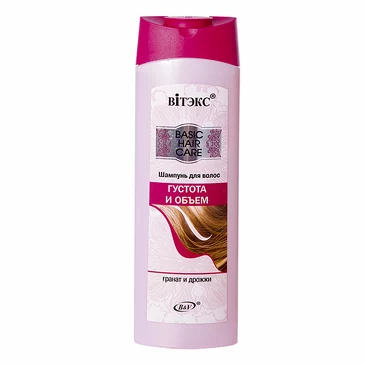 Шампунь для волос густота и объем Basic Hair, 470 мл Biтэкс