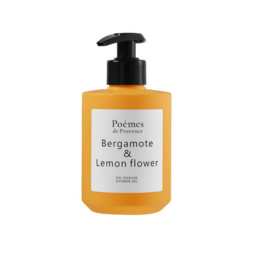 Гель для душа Bergamote & lemon flower, 300 мл Poemes de Provence