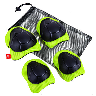 Защита для велосипеда, роликов, беговела (2 наколенника, 2 налокотника), Hape