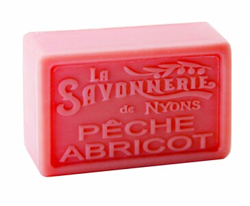Мыло персик-абрикос прямоугольное , 100 гр. La Savonnerie de Nyons