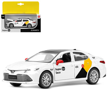 Машинка металлическая Яндекс Go, 1:34 Toyota Camry Автопанорама