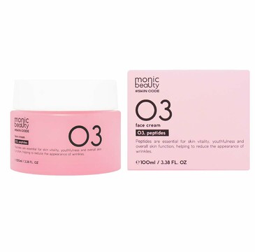 Крем для лица. Пептиды, Skin Code 03, 100 мл Monic Beauty