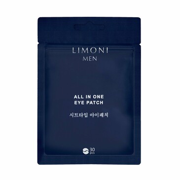 Патчи для век Men антивозрастные All In One Eye Patch (30 шт.),  Limoni