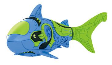 Тропическая РобоРыбка акула (синяя) Robofish
