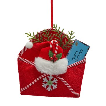 Подвеска Письмо Санты 14х13 см Enzo De Gasperi