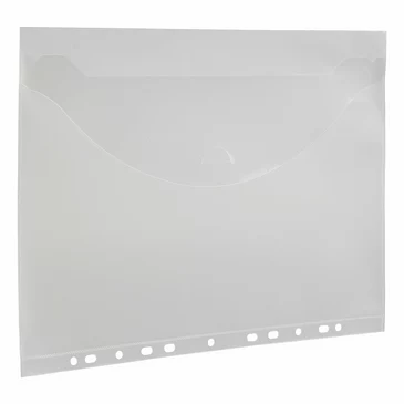 Папка конверт А4 10шт прозрачная Brauberg