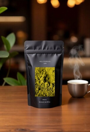 Чай зеленый Матча (100 г) Hellodreams Cafe