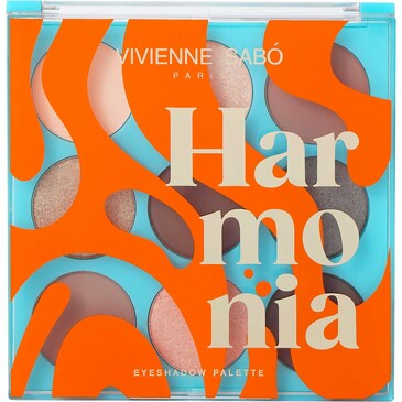 Палетка теней Eyeshadow Palette Palette d'ombres a paupieres Harmonia 02, 13,5 г Vivienne Sabo