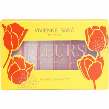 Палетка теней для век Eyeshadow Palette Palette d'ombres a paupieres Fleurs naturelles 02, 5 г Vivienne Sabo