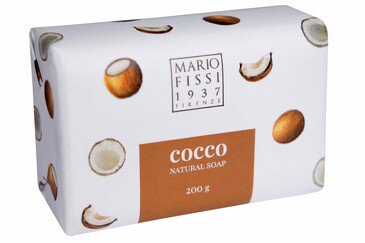 Твердое мыло Кокос 200 г Mario Fissi