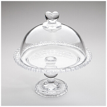 Блюдо Sweety с крышкой на ножке 19,5х20,5 см Lefard