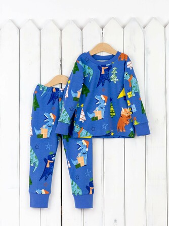 Комплект детский (лонгслив и брюки) Дино Baby Boom