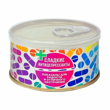 Карамель леденцовая монпансье. Сладкие антидепрессанты, 90 г Extrago