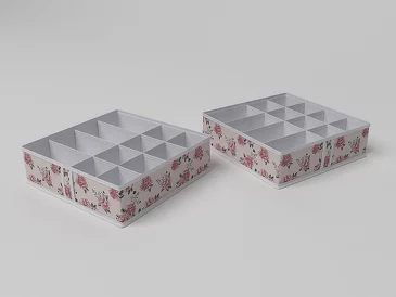 Чехол для мелочей 12 ячеек, 35х35х10 Сofret