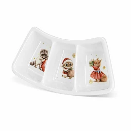Блюдо Miracle прямоугольное 16,5х7,5 см (фарфор-new bone china) Fissman