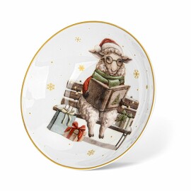 Блюдце Miracle 10 см (фарфор-new bone china) Fissman