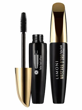 Тушь с эффектом накладных ресниц Mascara D'oro 01 black, 12 г Limoni