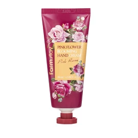 Крем для рук с ароматом розы Pink Flower Blooming Hand Cream Pink Rose 100 мл FarmStay