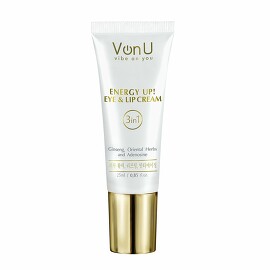 Крем-энергетик для век и губ омолаживающий Energy Up! Eye & Lip Cream, 25 мл Von-u