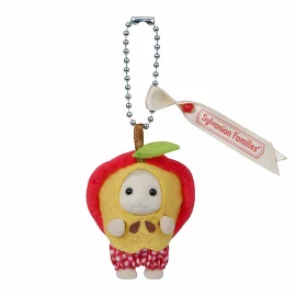 Брелок. Малышка Овечка в костюме яблока Sylvanian Families