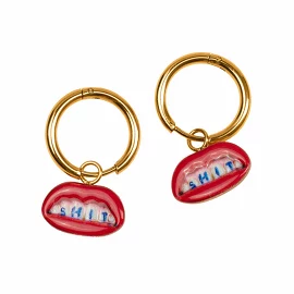 Серьги Shit Seletti