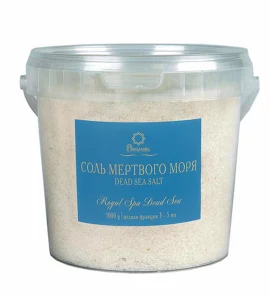 Соль Мертвого моря (мелкая фракция 3-5 мм), 1000 г Arganoil