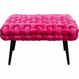 Скамья Weave Pink, 66 см Kare