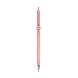 Ручка металлическая Pink с наконечником на клипсе N Family
