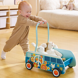 Игрушка-ходунок Автобус мира, Hape