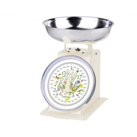 Весы кухонные Retro Meadow beige 3 кг Isabelle Rose Home