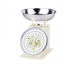 Весы кухонные Retro Meadow beige 3 кг Isabelle Rose Home