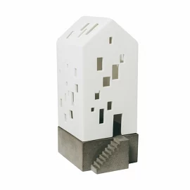 Подсвечник Lighthouse Porcerlain with concrete 19 см Räder