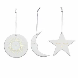 Набор подвесных украшений Sun, Moon and Star (3 шт.) Räder