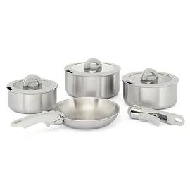 Набор посуды для приготовления со съемными ручками 3Ply Balance (9 пр.) Smart Solutions