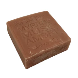 Мыло натуральное musc myrrhe amber 100 г Maitre Savonitto
