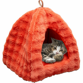 Лежанка для животных Lulu Hut Orange Kare