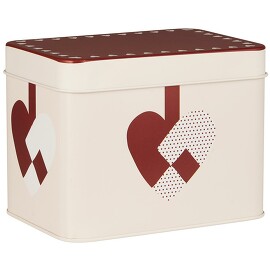 Коробка для хранения Christmas hearts square Ib Laursen