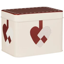 Коробка для хранения Christmas hearts square Ib Laursen