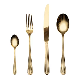 Набор столовых приборов Duo Gold 94-95 (24 пр.) Belo Inox