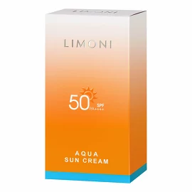 Крем солнцезащитный SPF 50+РА++++ Aqua Sun Cream, 50 мл Limoni