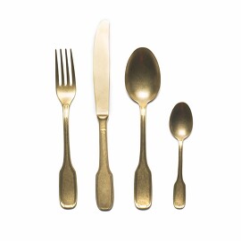Набор столовых приборов Vintage Gold (24 пр.) Bitossi Home