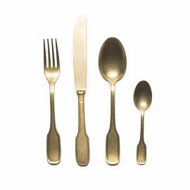 Набор столовых приборов Vintage Gold (24 пр.) Bitossi Home
