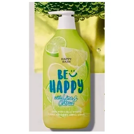 Гель для душа Юдзу и лайм, 900 мл Happy Bath
