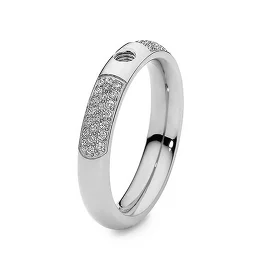Кольцо - База Deluxe Small Silver 16.0 мм Qudo